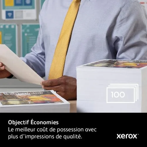 Xerox - Jaune - 106R03758 — vue 3