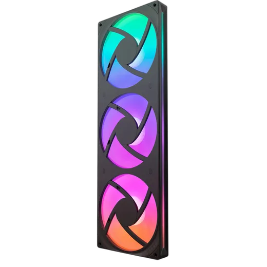 NZXT F420RGB Core Fan (Single Frame) - Noir — vue 4