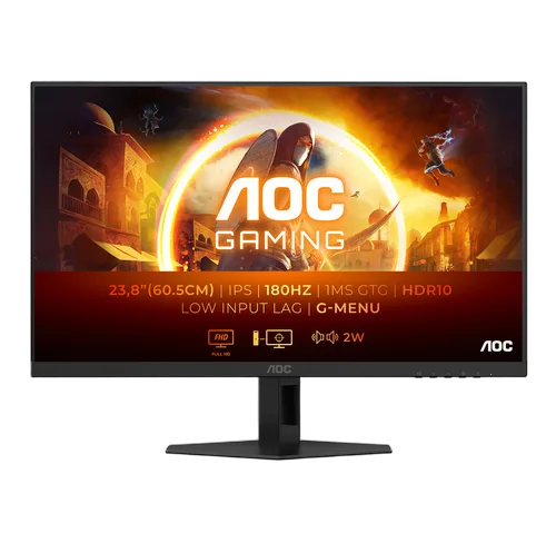 AOC 24G4XE - 23.8" FHD 180Hz IPS 1ms HDR Adaptive Sync et G-SYNC Compatible-Seconde Vie — vue 1