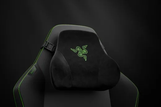 Razer Iskur V2 NewGen - Green — vue 3