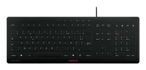 CHERRY STREAM PROTECT KB BLACK — vue 1