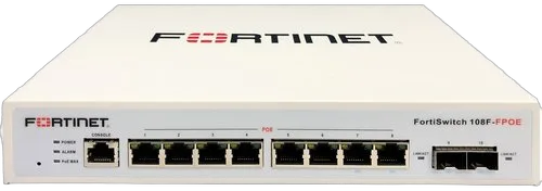 Fortinet FS-108F-FPOE — vue 1