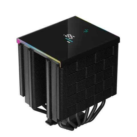 Deepcool CH160 Noir - mT/Sans Alim/Mini-ITX + AK620 DIGITAL Noir — vue 13