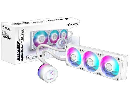 Gigabyte AORUS WATERFORCE X II 360 ICE — vue 1