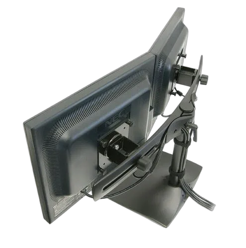 Ergotron 33-322-200/DS100 2 Scrn Horizontal Stand — vue 5