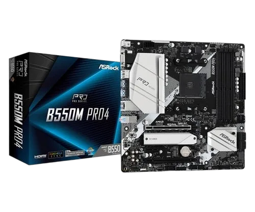 ASRock B550M Pro4 — vue 1