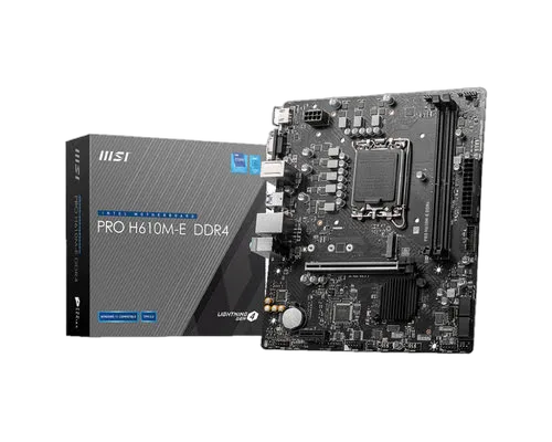 PRO H610M-E DDR4 - H610/LGA1700/DDR4/mATX