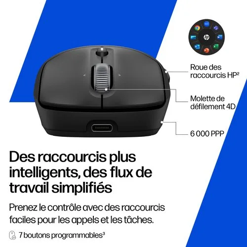 HP 705 RECHARGEABLE WIRELESS — vue 3