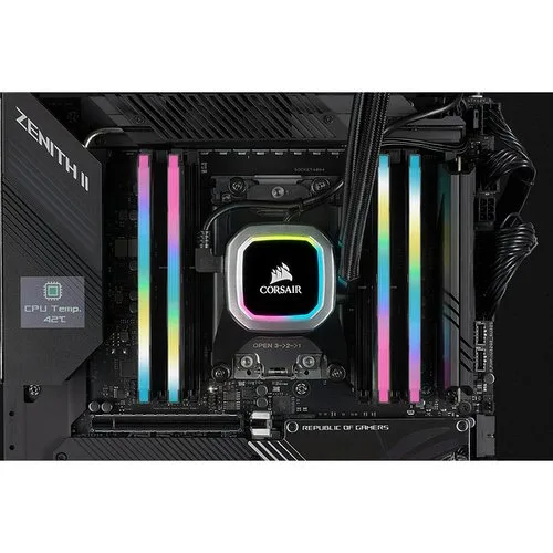 Corsair Vengeance RGB Pro SL, DDR4-3200, CL16 - 16 GB Dual-Kit, schwarz — vue 4