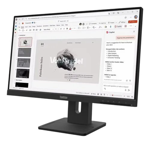 Lenovo THINKVISION E22-40 LCD ENTRY — vue 3