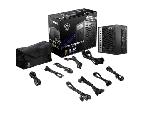 MSI MPG A850G PCIE 5  - 80+ GOLD Full Modulaire — vue 5