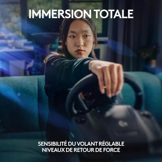 Logitech G923 Racing Wheel & Pedals PC et Playsation Edition — vue 9