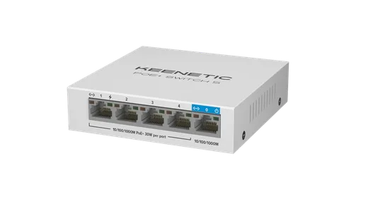 KEENETIC 5 Ports 10/100/1000 - 4 Ports PoE+ - KN-4610-01-EU