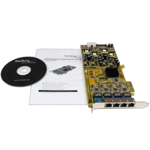 StarTech PCI-E - 4 ports Gigabit PoE - ST4000PEXPSE — vue 5