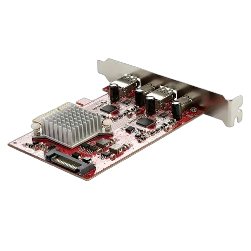 StarTech 4-PORT USB PCIE CARD - 10GBPS — vue 3