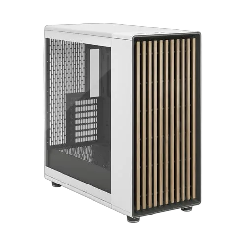 Fractal Design North XL Chalk White TG Clear - MT/Sans Alim/E-ATX — vue 2
