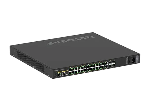 Netgear 26G4XF-PoE+24x1G PoE+480W 2x1G 4xSFP+ — vue 6