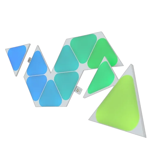 Nanoleaf Shapes Mini Triangles Pack Expansion - 10 pièces — vue 1