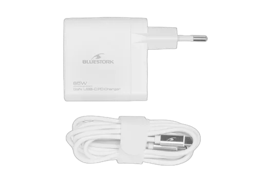 Bluestork 65W USB C - Blanc/Détachable — vue 7