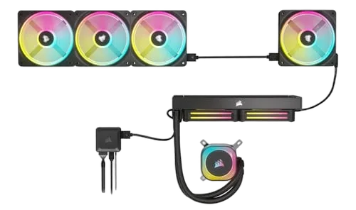 Corsair iCUE LINK QX120 RGB 120mm PWM Expansion Kit Noir — vue 2