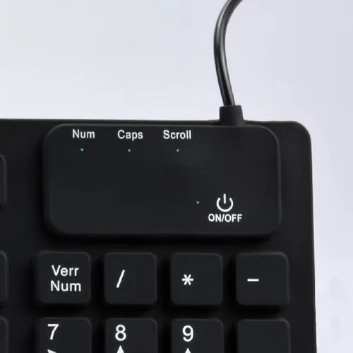MCL Samar Wired waterproof silicone keyboard — vue 3