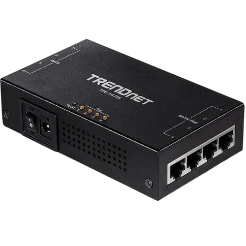 TrendNet 65W 4-PORT GIGABIT POE+ — vue 2