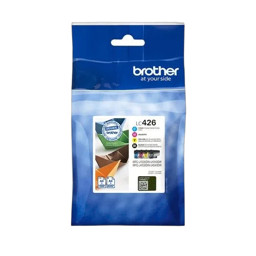 Brother Pack LC426VAL Noir/Cyan/Magenta/Jaune — vue 1
