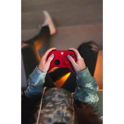 Microsoft XBOX Wireless Controller, fÃ¼r Xbox One / Series S/X / PC - Pulse Red  (QAU-00012) — vue 11