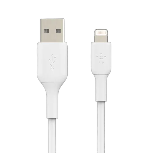 Belkin Lightning to USB-A Cable 1M White — vue 3