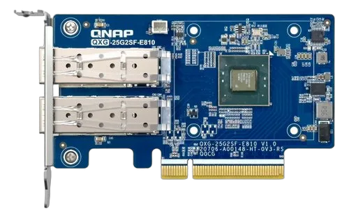 Qnap 2PORT SFP28 25GBE NW EXP CARD — vue 7