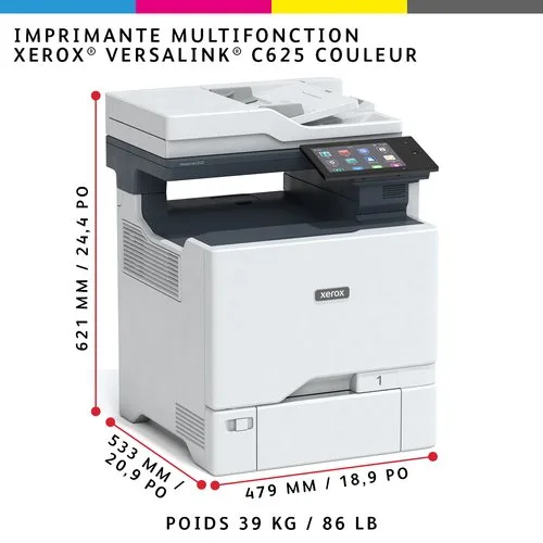 Xerox VERSALINK C625 A4 50PPM DUPLEX — vue 23