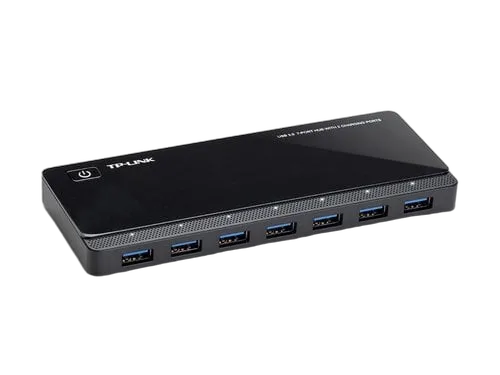 TP-Link USB 3.0 7-Port Hub 2 Charging Ports — vue 1