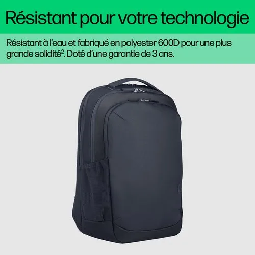 HP Evday 16 Odyssey Gray Laptop Backpack — vue 7