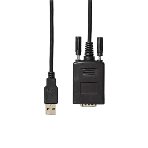 Câble Noir AD-USB-SERIAL-DB9 mâle - USB — vue 2