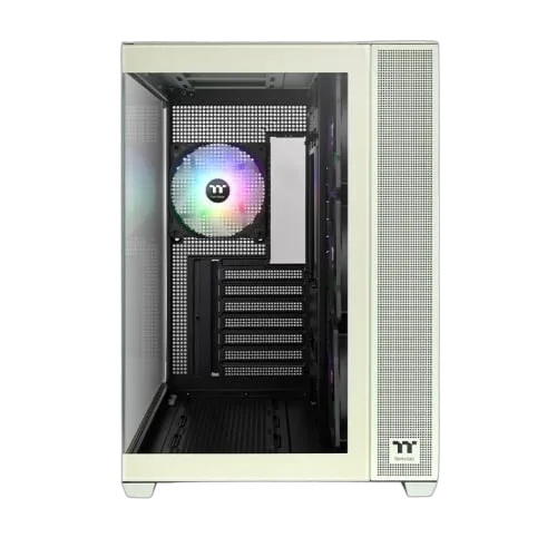 Thermaltake View 380 TG ARGB Matcha Green - MT/Sans Alim/ATX — vue 2
