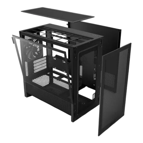 NZXT H3 Flow Noir - MT/Sans Alim/mATX — vue 7