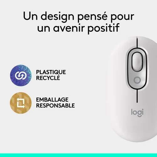 Logitech Pop - Sans fil - Blanc — vue 13