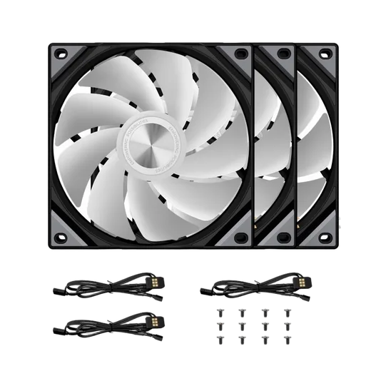 TRYX ROTA SL ARGB Reverse (Pack de 3x120mm) - Noir — vue 7