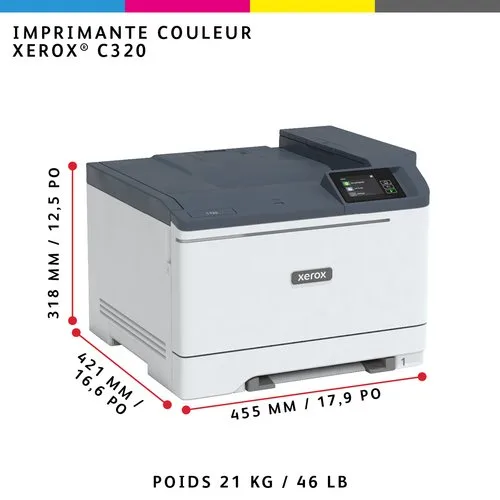 XEROX C320 A4 33PPM WIRELESS — vue 7