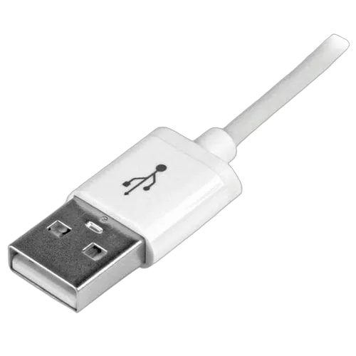 StarTech 1m White 8-pin Lightning to USB Cable — vue 4
