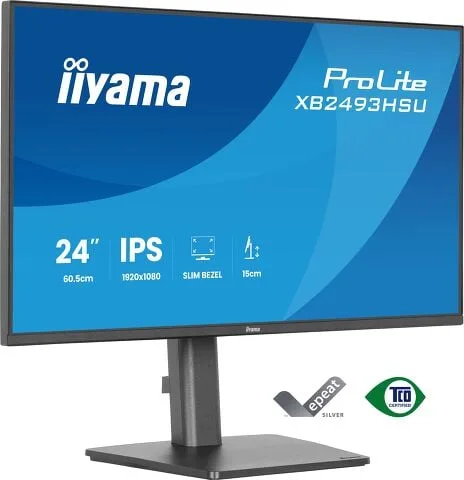 Iiyama XB2493HSU-B1 - 23.8" FHD 120Hz IPS Pied réglable Pivot — vue 1