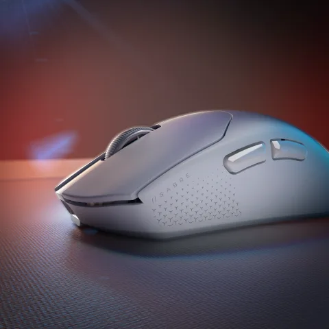 Corsair Sabre V2 Pro - Sans-Fil - RGB - Blanc — vue 4
