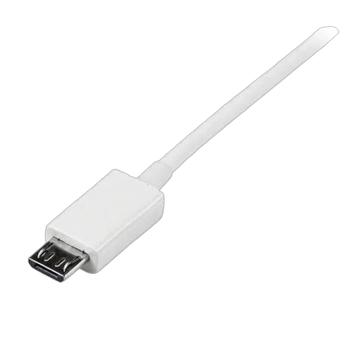 StarTech 1m White Micro USB Cable - A to Micro B — vue 3