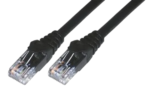 MCL Samar UTP cat6 cable 5m Black — vue 1