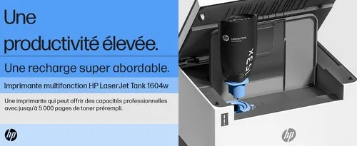 HP LASERJET TANK MFP 1604W PRINTER — vue 16