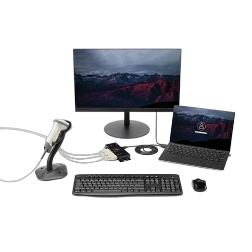 StarTech 4 Port USB to DB9 RS232 Serial Adapter — vue 4