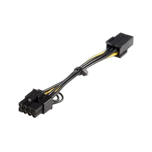 StarTech PCIe 6 pin to 8 pin Power Adapter Cable — vue 1