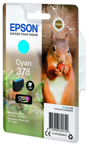 Epson - Cyan - C13T37824010 — vue 3