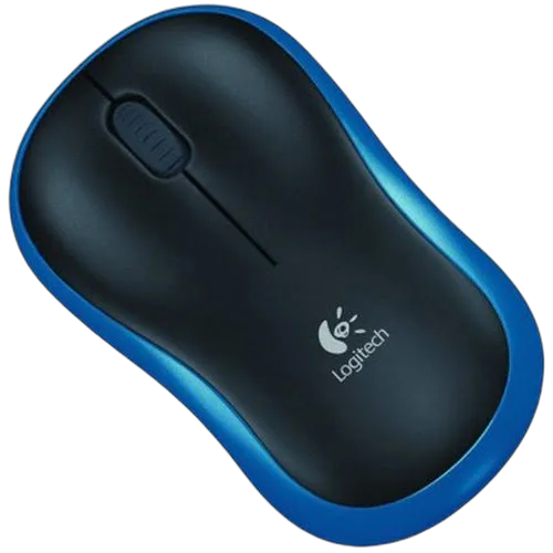 Logitech WIRELESS MOUSE M185 BLUE — vue 4