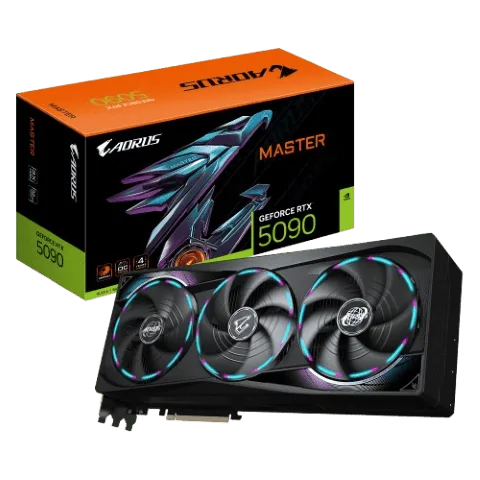 Gigabyte AORUS GeForce RTX 5090 MASTER 32G — vue 1